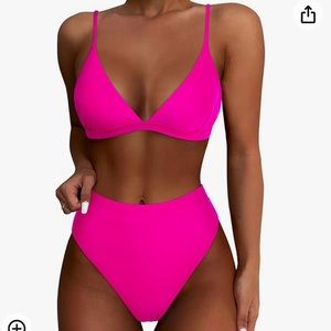 NWT Woman’s High Waisted Two Piece Bikini Set by Suukess🌴